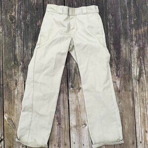 Vintage Tan Khaki Dickies 874 Original Fit Chino Pants 30x31